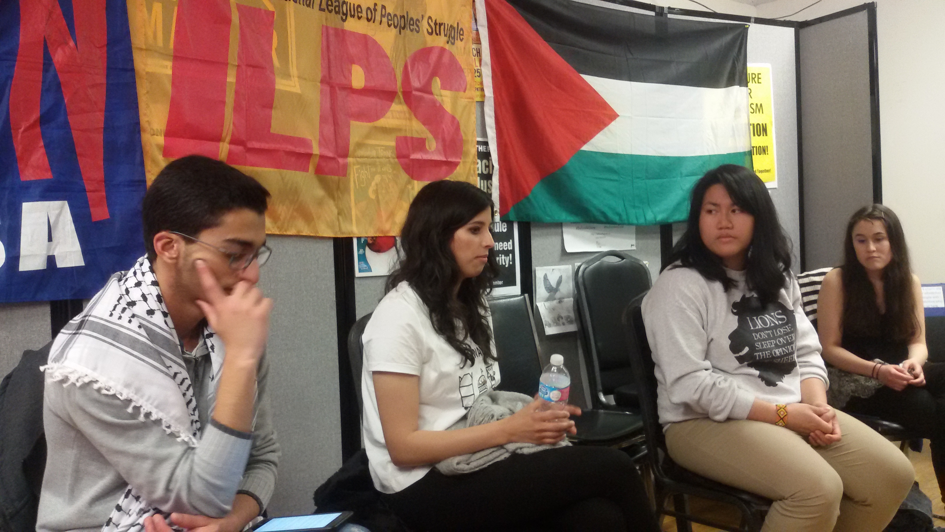 Palestinian students touring NYC discuss imprisonment of students, connected global struggles