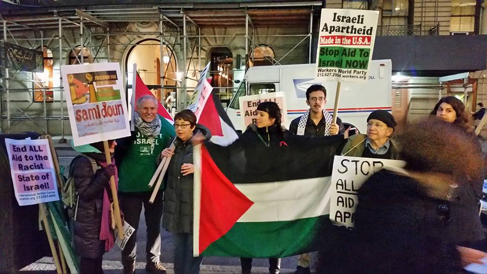 New York City protest demands #FreeAhmadManasrah, end to G4S abuses ...