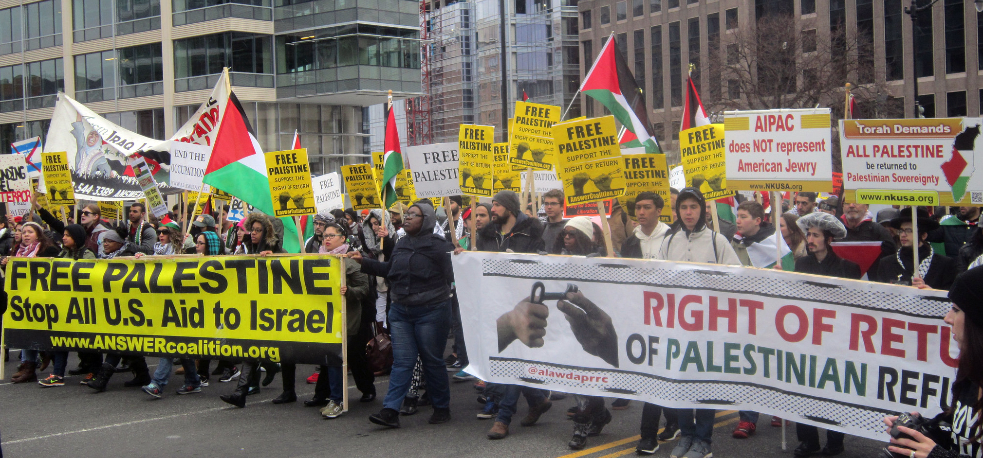 26 March, Washington Support Palestine in DC, Protest AIPAC Samidoun