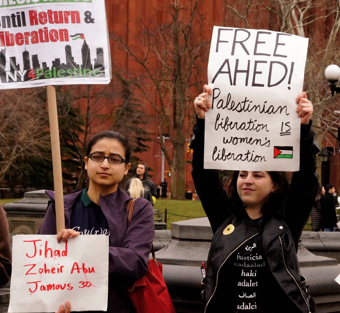 New Yorkers Protest Gaza Massacre Support Great Return March 7746