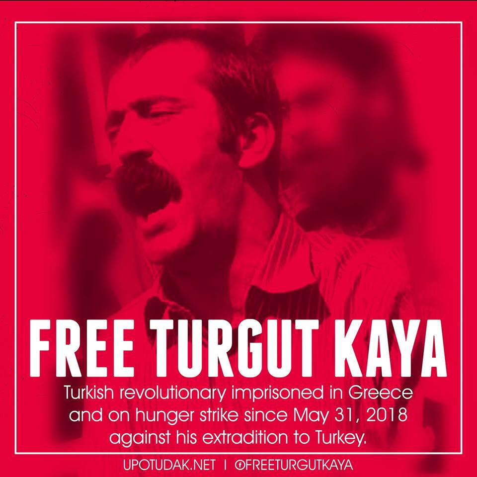 Samidoun Free Turgut Kaya Solidarity With Imprisoned Turkish