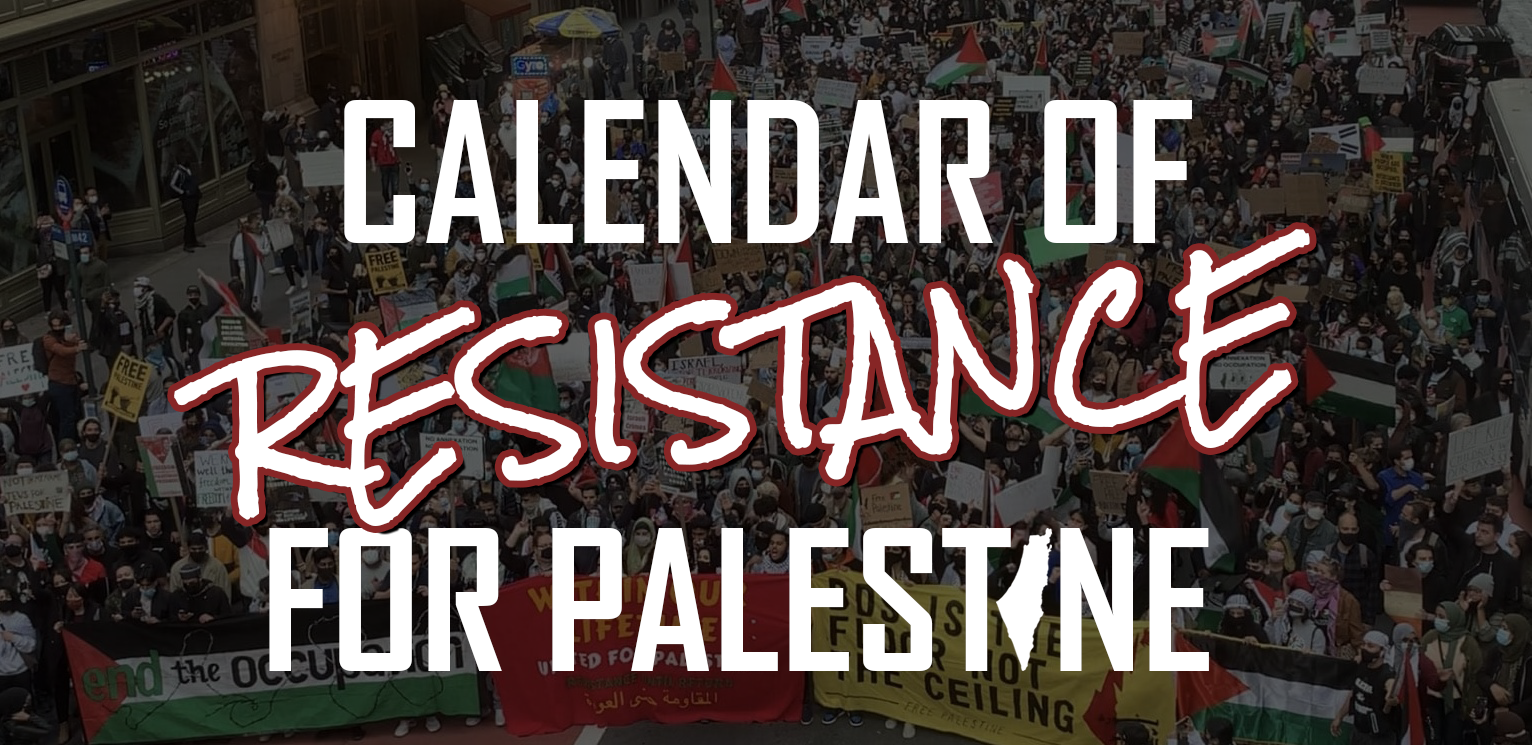 Past Events Calendar Of Resistance