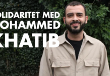 Solidaritet med Mohammed Khatib!