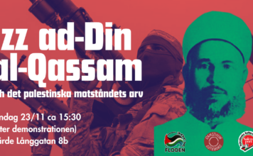 Göteborg 23/11: Izz ad-Din al-Qassam och det palestinska motståndets arv