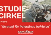 Samidoun Göteborg bjuder in till studiecirkel i PFLP:s ”Strategi för Palestinas befrielse”