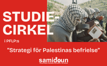 Samidoun Göteborg bjuder in till studiecirkel i PFLP:s ”Strategi för Palestinas befrielse”