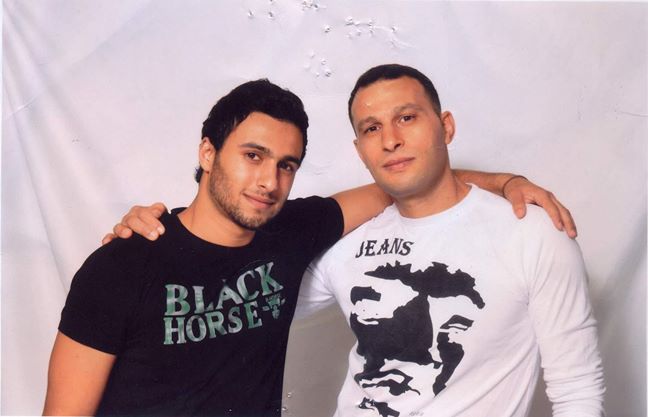 Ahmad Rimawi and his father, Ishraq, reunite in Israeli occupation prison.