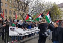 Berlin protests urge freedom for Palestinian prisoners, end to security coordination