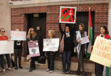 Protests in New York City and across the United States demand end to security coordination and support Palestinian prisoners