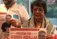 Momentum is building for international days of resistance to Free Georges Ibrahim Abdallah