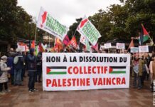 پیروزی برای فلسطین رقم خورد: شورای دولتی فرانسه دستور انحلال Collectif Palestin Vaincra را به حالت تعلیق درآورد!