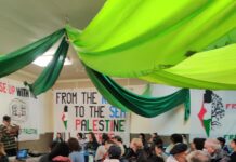 صامدون تحتفل بانتصار الأسرى وتنظم إفطاراً جماعياً في فانكوفر