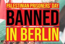 “Anti-Imperialist Front” gegen die Repression in Berlin: Der deutsche Staat kollaboriert mit der Türkei und “Israel”, um seine imperialistischen Interessen zu dienen