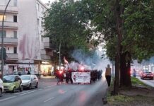 Widerstand gegen Repression: Spontane Demo zum Gedenken an die #Nakba75 in Berlin trotz Polizeiverbot