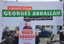 Journée de solidarité avec Walid Daqqah et tous les prisonniers palestiniens en Île de France !