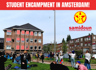 Join the Amsterdam student encampment for Palestine!
