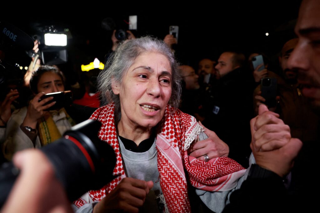 Imprisoned Palestinian scholar and leader Khalida Jarrar liberated in Toufan al-Ahrar after over 5 months in solitary confinement