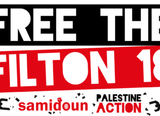 Free the Filton 18: Imprisoned in Britain for taking action to stop genocide