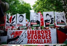 Mensaje de Georges Abdallah a los manifestantes solidarios del 14 de junio de 2025 en París