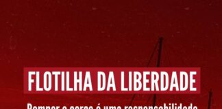 Flotilha da Liberdade: Romper o cerco é uma responsabilidade internacional que não pode ser adiada