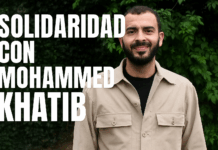 ¡Solidaridad con Mohammed Khatib!