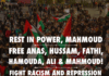Rest in Power, Mahmoud; Free Anas, Hussam, Fathi, Hamouda, Ali and Mahmoud: Defending Palestine and Gaza in Belgium