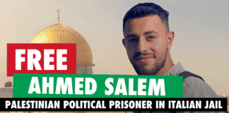 The case of Ahmed Salem: Palestinian refugee imprisoned in Italy