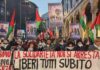 Protest actions demand freedom for imprisoned Palestinians in Italy