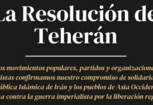 La Resolución de Teherán